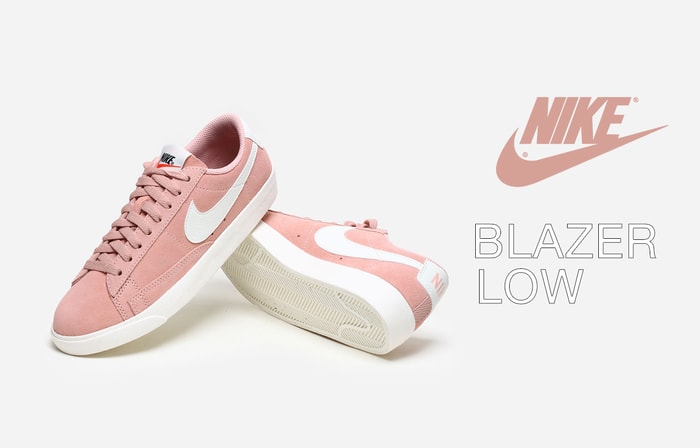 屬於春天的小清新：Nike Blazer Low 推出粉紅及粉藍配色，讓女生一看就心動！