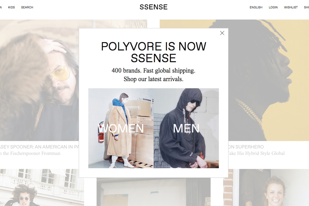 時尚網站 Polyvore 無預警宣布被 SSENSE 收購，已看不到令人懷念的搭配牆了...