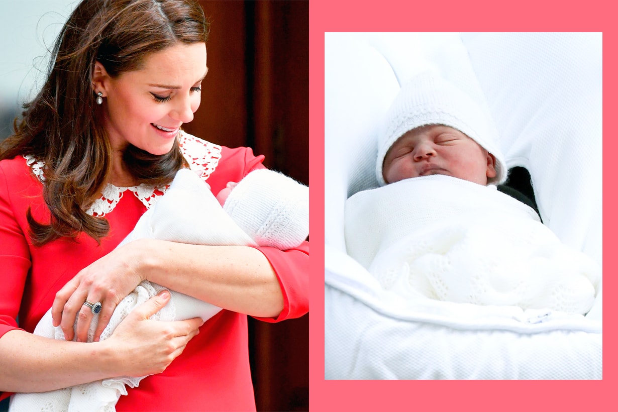 Prince Louis British Royal Family Kate Middleton Prince William Queen Elizabeth Royal Baby Lindo Wing