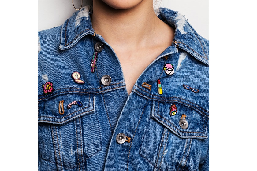 只要有了這個Sephora pin set就能讓你簡單的造型升級時尚度UP