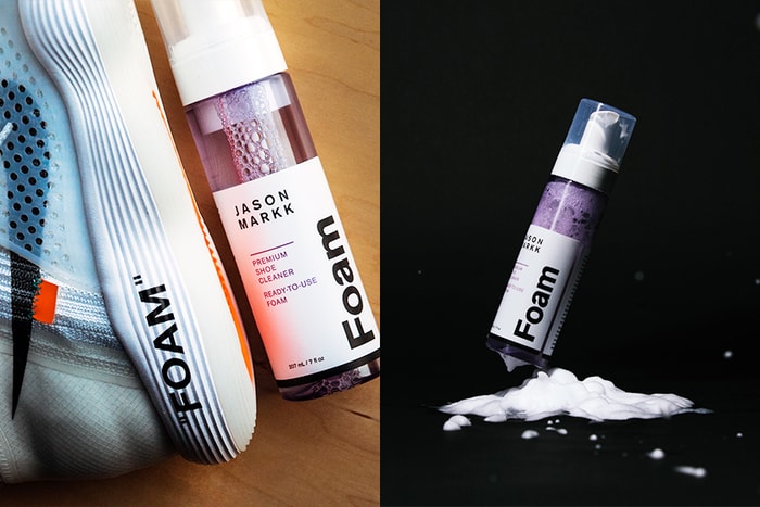 專為愛波鞋的懶人而設:Jason Markk 推出全新一開即用波鞋清潔泡沫,簡化清潔步驟!