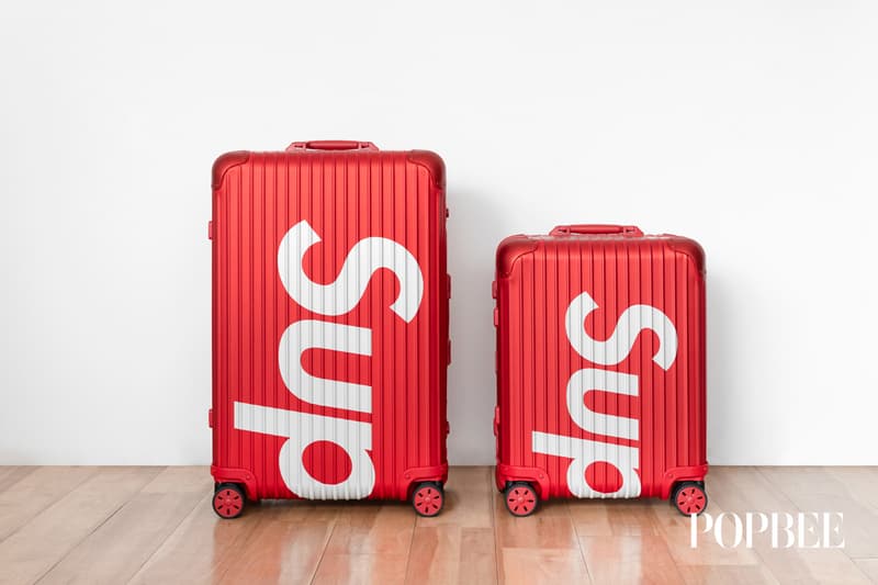 Supreme 與 Rimowa 聯乘推出標誌性紅色行李箱