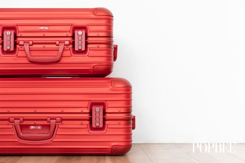 Supreme 與 Rimowa 聯乘推出標誌性紅色行李箱