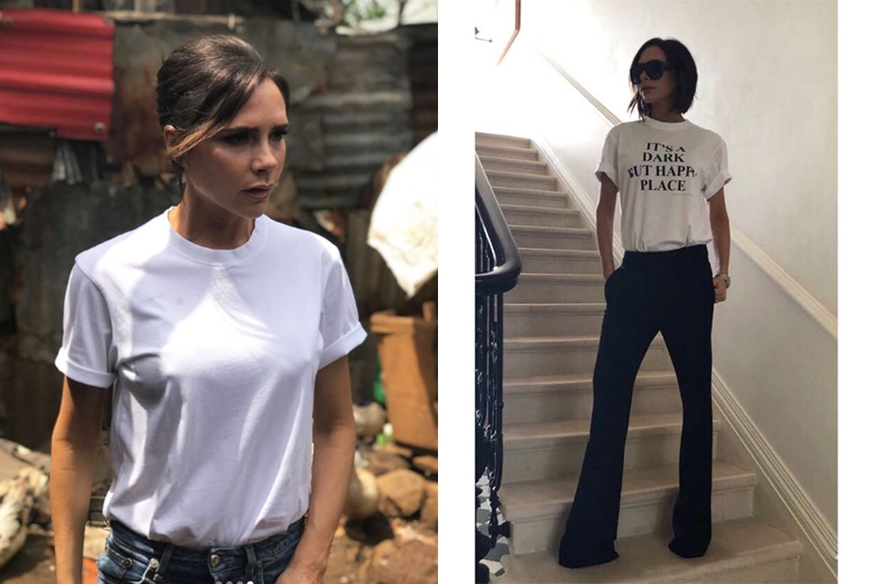 Victoria Beckham perfect white tee requirements