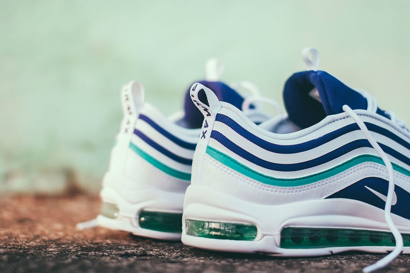 Nike Air Max 97 再推出新色波鞋，今次是清新亮眼的湖水綠色