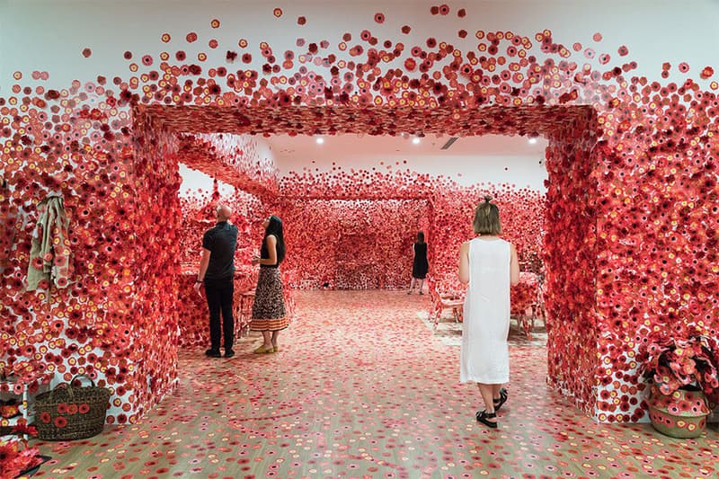 yayoi kusama NGV Triennial Australia Flower Obsession