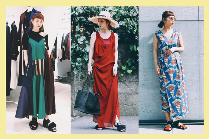 由日本穿搭達人示範：夏季除了白 Tee，「長洋裝」才是懶人的唯一解答！