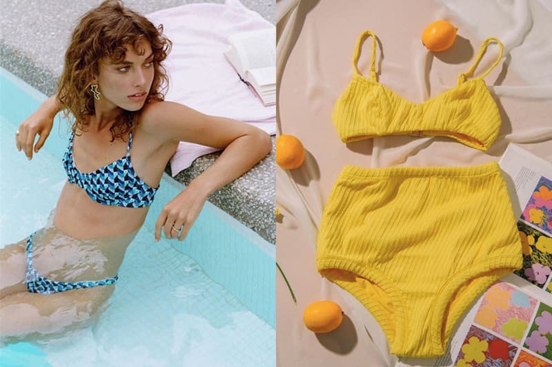 2018 summer swimwear trend 80s high cut leg