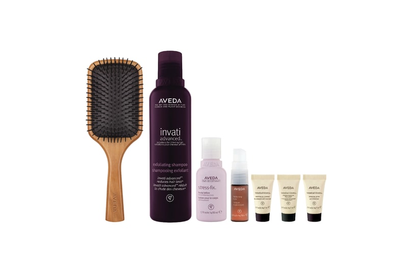 Aveda 皇牌木梳及 invati advancedTM 護理套裝 HK$620 (銅鑼灣限定)