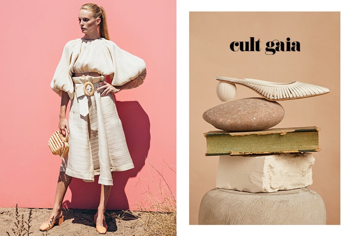 網紅品牌 Cult Gaia 的包包你一定見過，但竟從沒留意到它的衣服和鞋子如此出色？