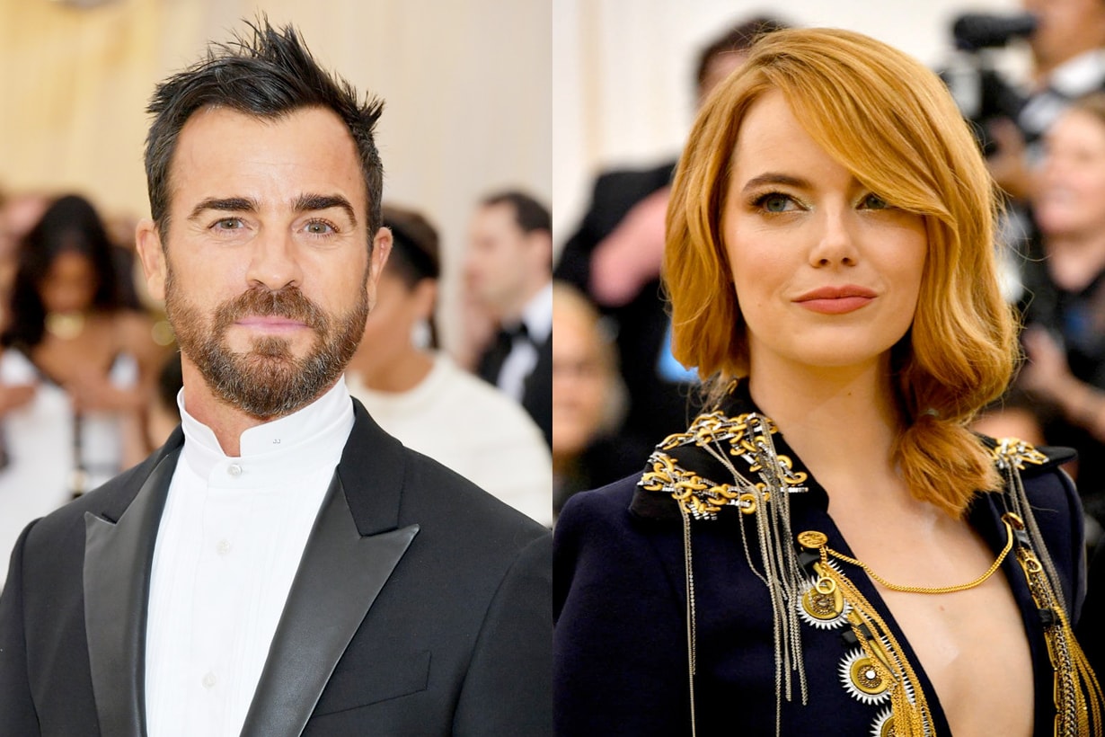 Justin Theroux Emma Stone dating france pictures spotted together