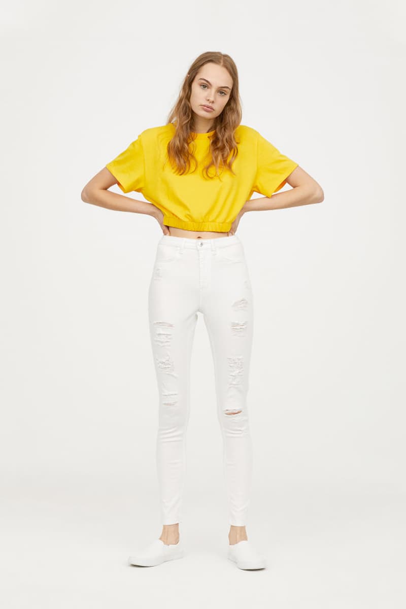 Best White Jeans zara H&M 2018 summer choice