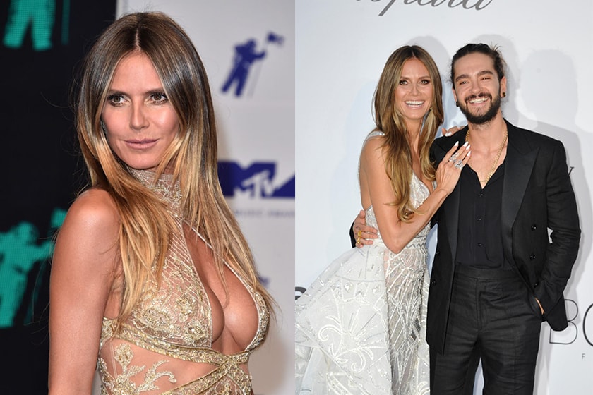 Heidi Klum and Tom Kaulitz Make First Public Appearance Together at Cannes amfAR Gala