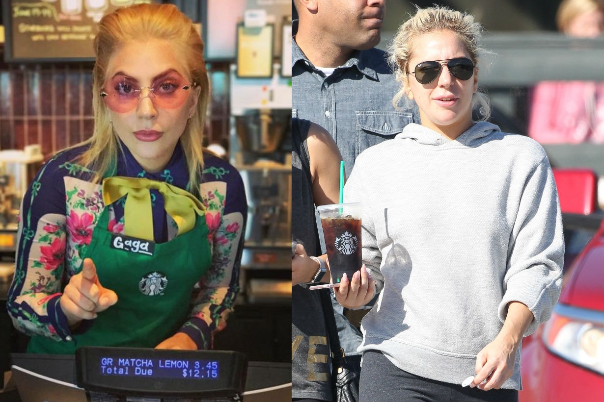 Lady Gaga Starbucks