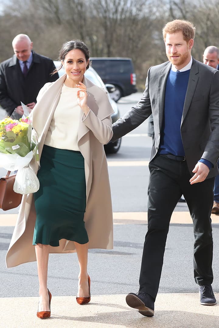 Meghan Markle Mackage wool coat