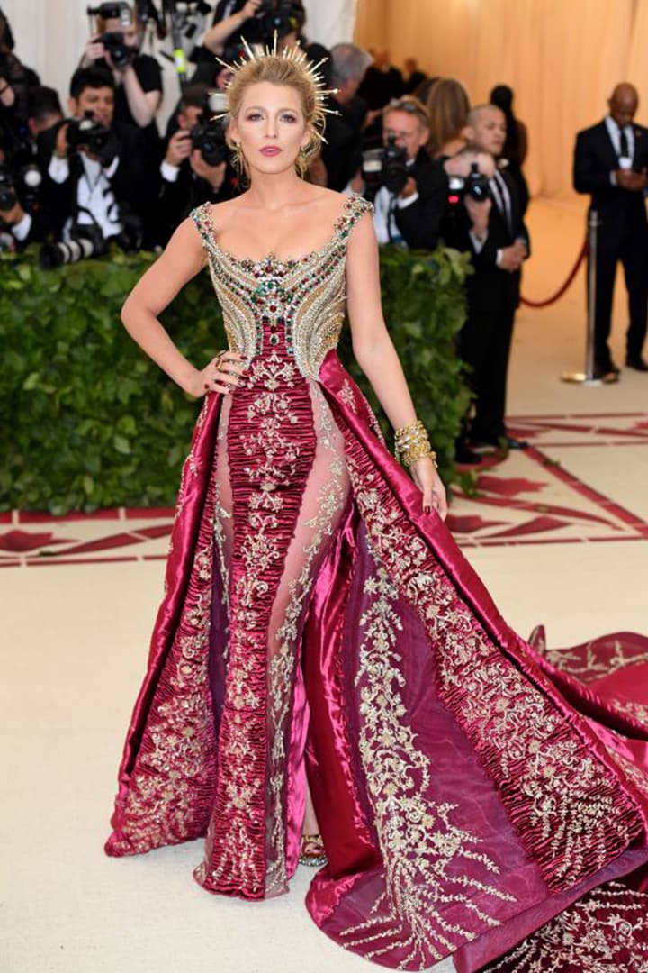 Blake Lively in Versace Met Gala 2018