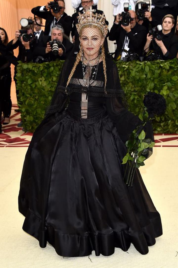 Madonna in Jean-Paul Gaultier Met Gala 2018