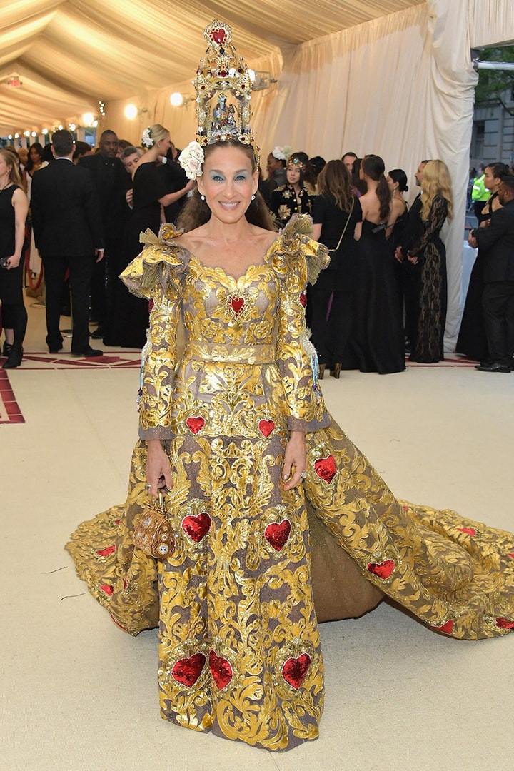 Sarah Jessica Parker in Dolce & Gabbana met gala 2018
