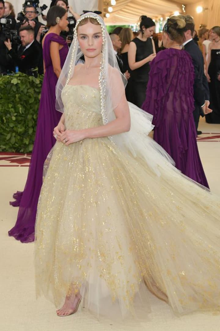Kate Bosworth in Oscar de la Renta Met Gala 2018