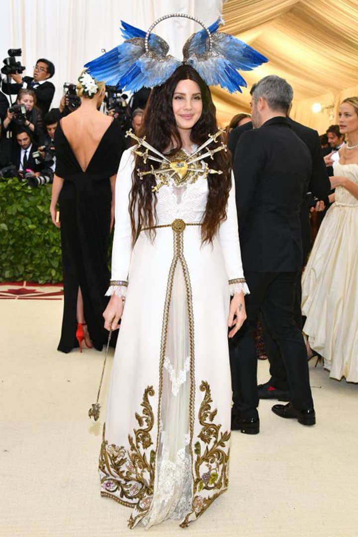 Lana Del Rey in Gucci Met Gala 2018