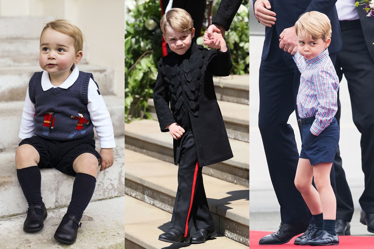 Prince George wore long trousers Broke a Royal Fashion Rule in Prince Harry Wedding