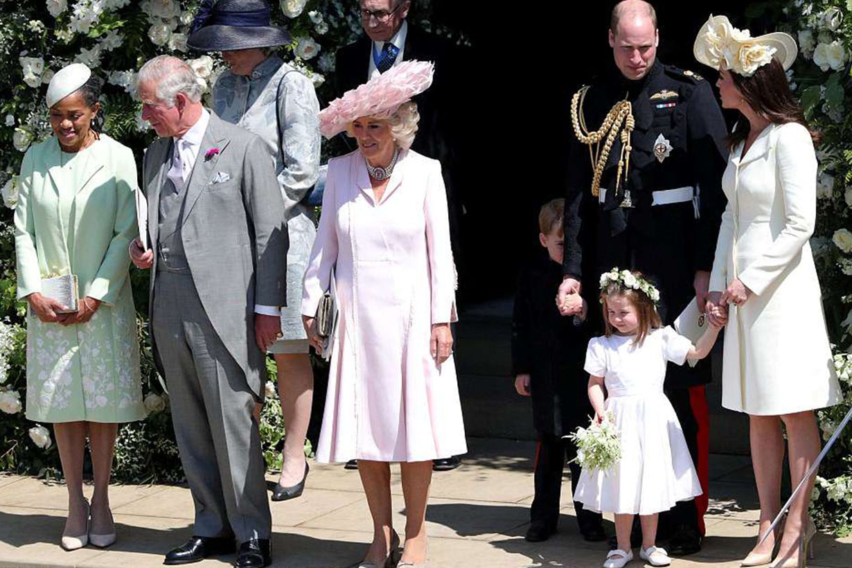 Prince Geroge and Princess Charlotee in Royal wedding