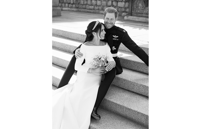 Prince Harry and Meghan Markle's official royal wedding portraits hidden meaning