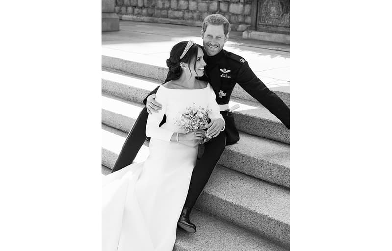 Prince Harry and Meghan Markle's official royal wedding portraits hidden meaning