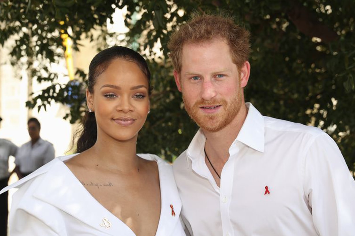 Rihanna Prince Harry Barbados National HIV AIDS Commission