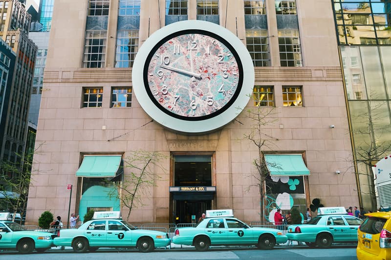 Tiffany & Co. TiffanyBlue New York paper flowers