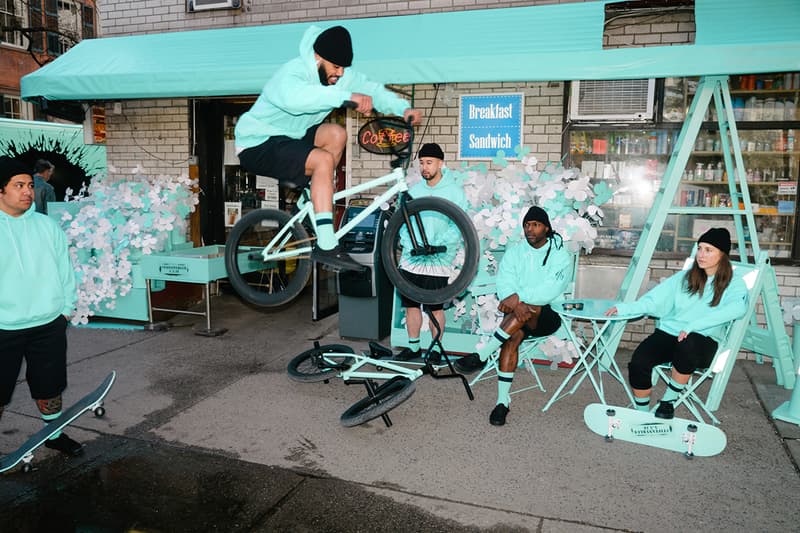Tiffany & Co. TiffanyBlue New York paper flowers