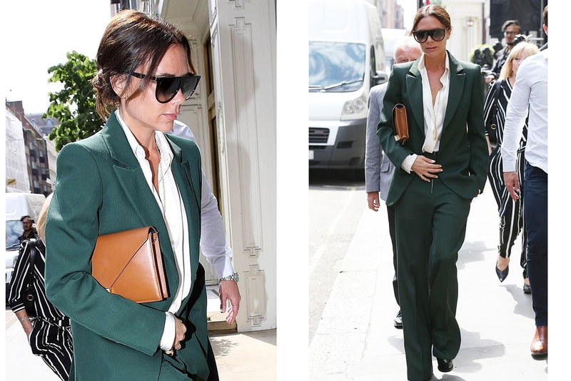 Victoria Beckham Power suit style