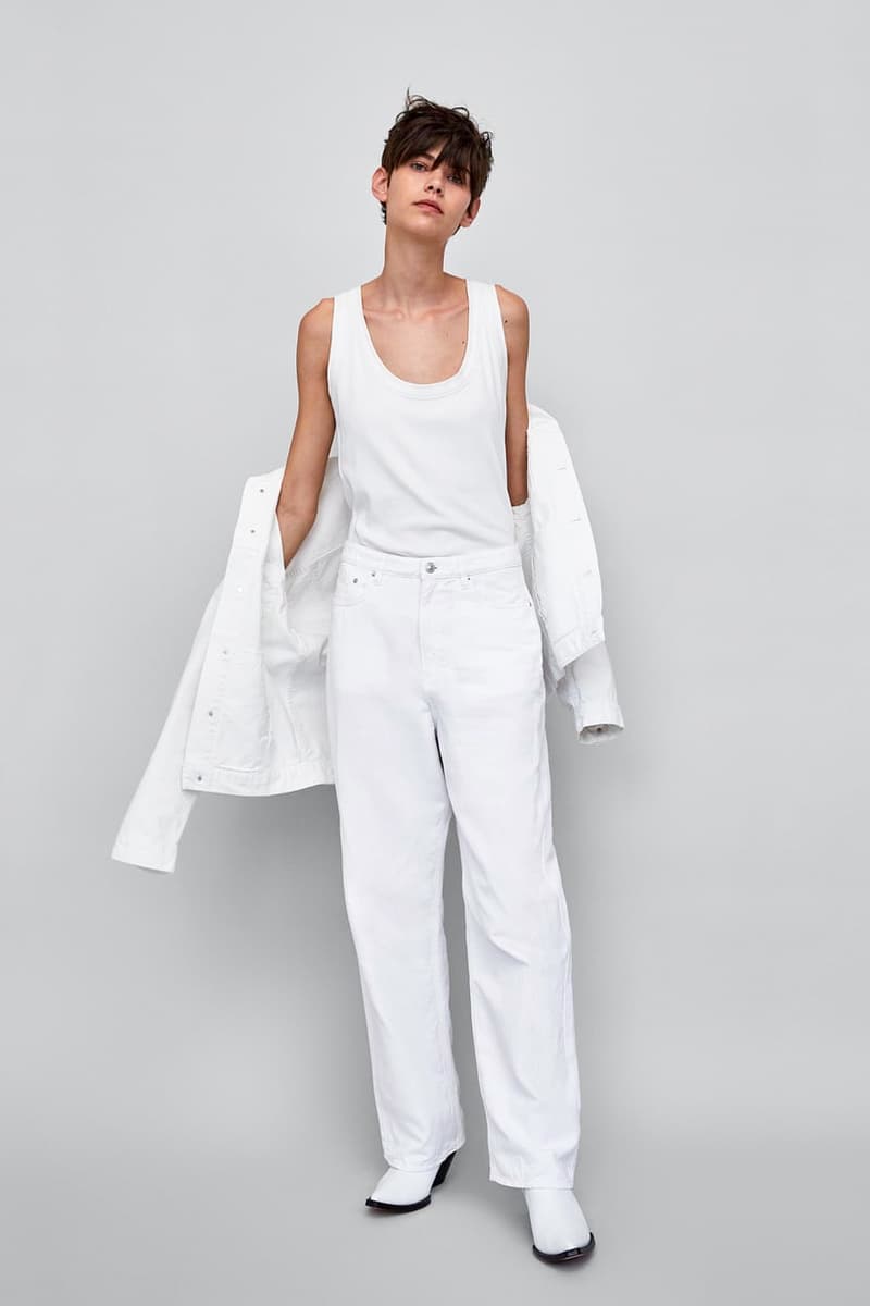 Best White Jeans zara H&M 2018 summer choice