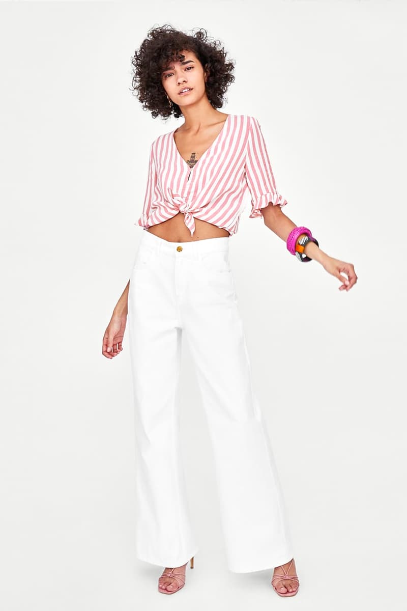 Best White Jeans zara H&M 2018 summer choice