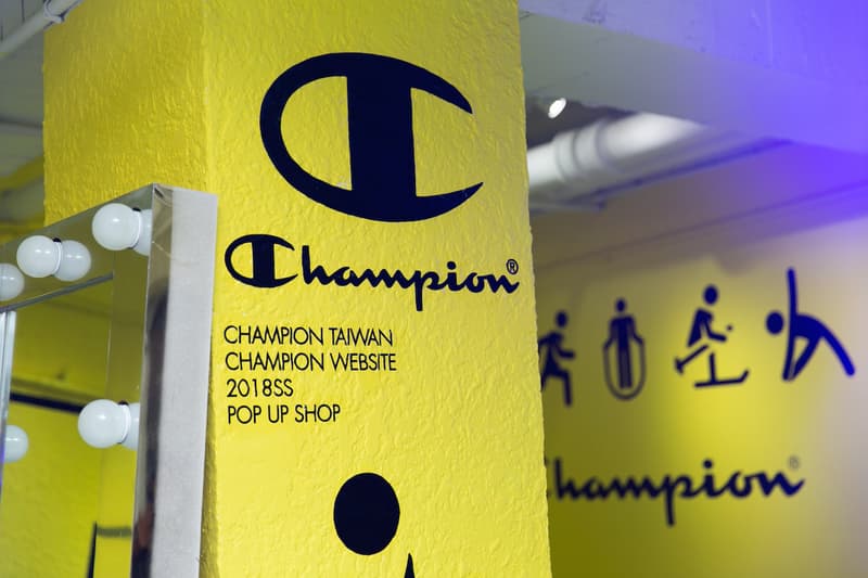 champion CPFU US Line pop up taipei