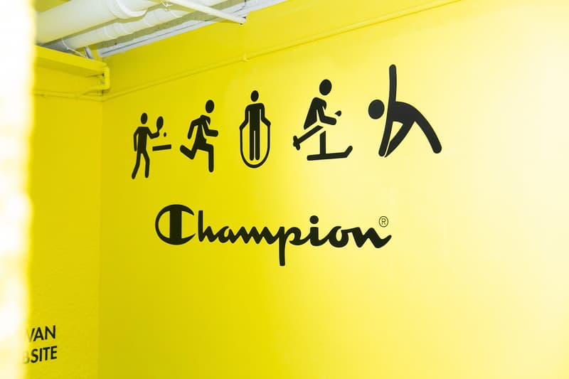 champion CPFU US Line pop up taipei