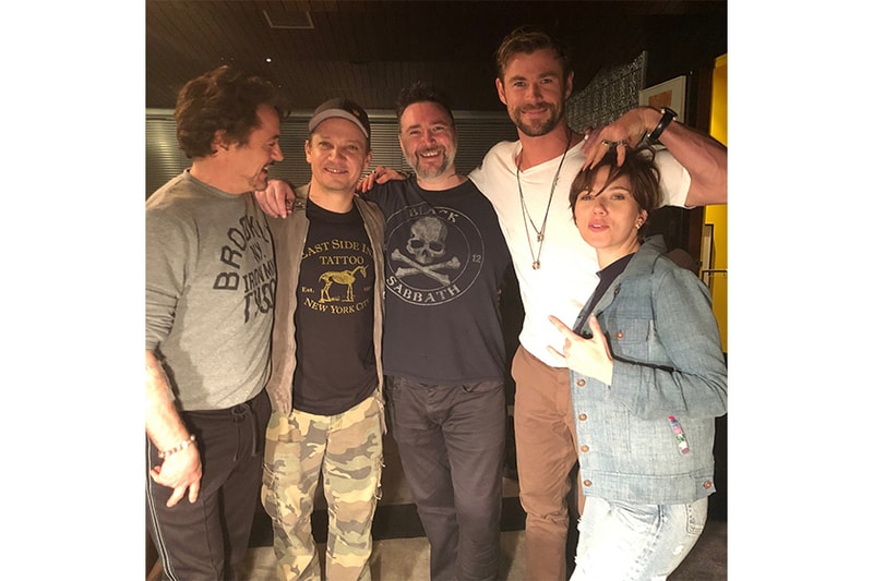 avengers members matching tattoos