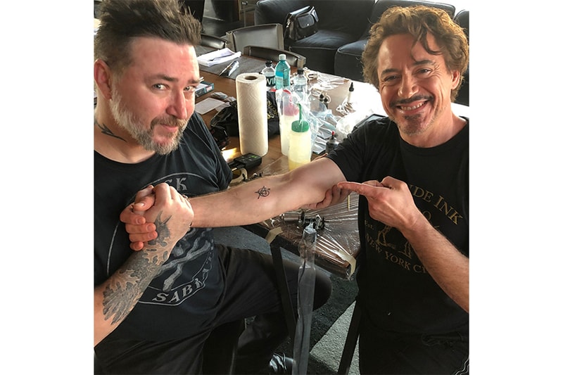 avengers members matching tattoos