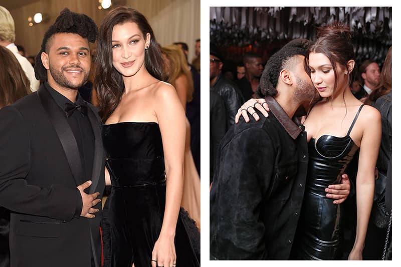 bella hadid the weeknd magnum party cannes