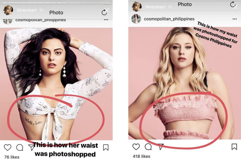 Lili Reinhart and Camila Mendes
