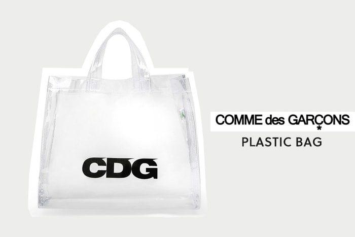 廉價也是一種時尚：Comme des Garçons 再一次證明今夏「透明膠袋」熱潮停不了！