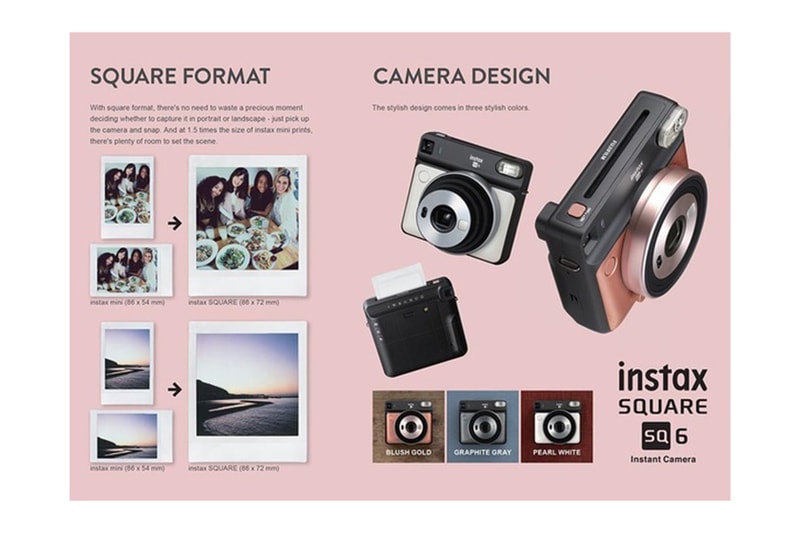 fujifilm instax square sq 6