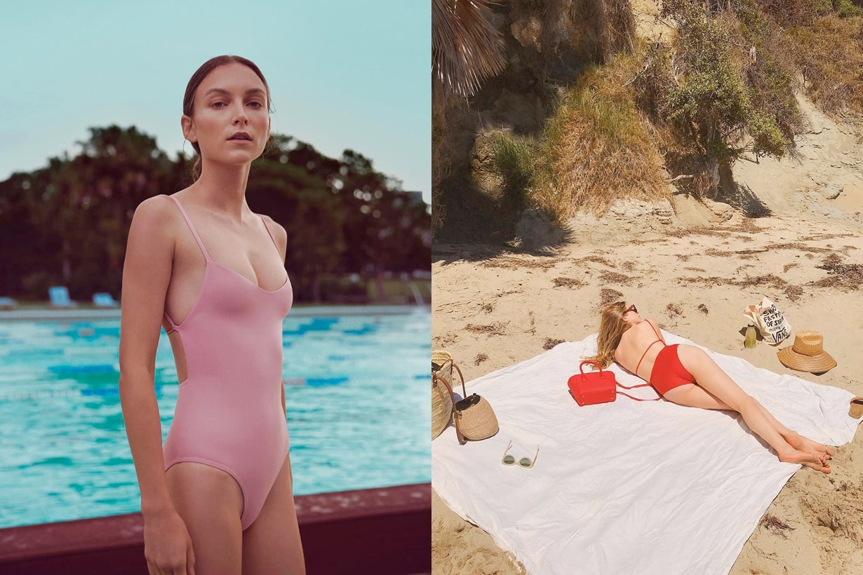her line australia summer swimwear minimal brands