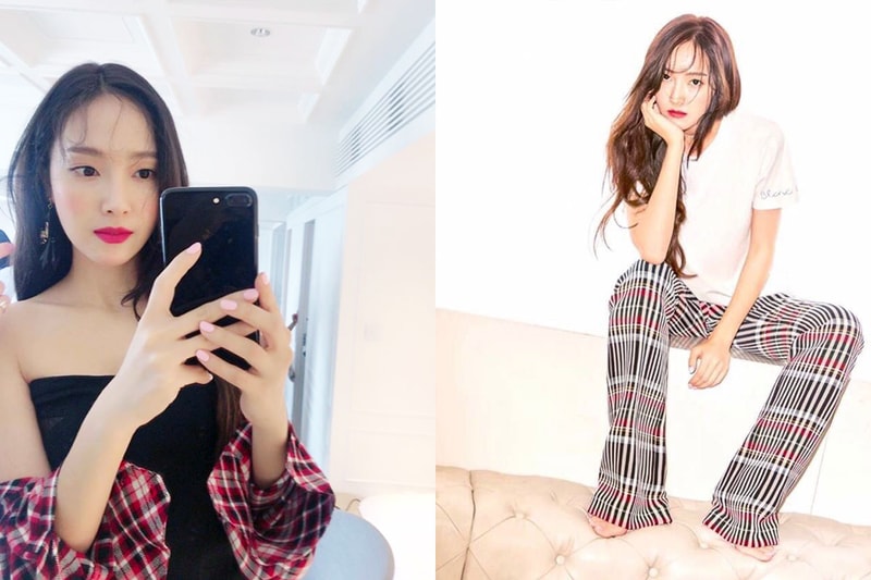 Korean celebrities loose fringe bang hairstyles jessica jung sooyoung tiffany Girls Generation park shin hye IU Irene Red Velvet