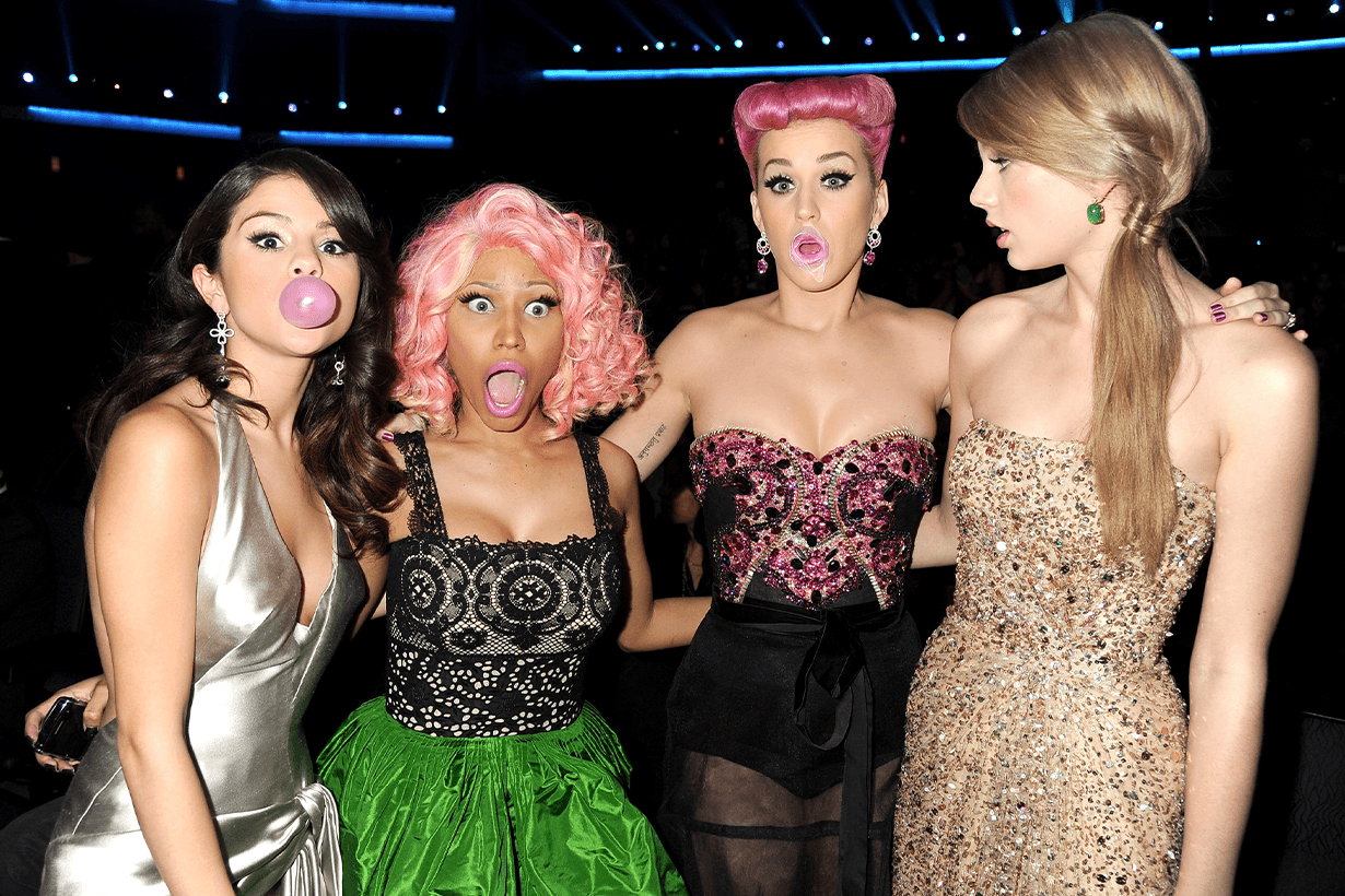 Katy Perry and Taylor Swift *