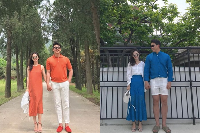 韓式「放閃」穿搭:最用心的 Pantone 系情侶裝搭配