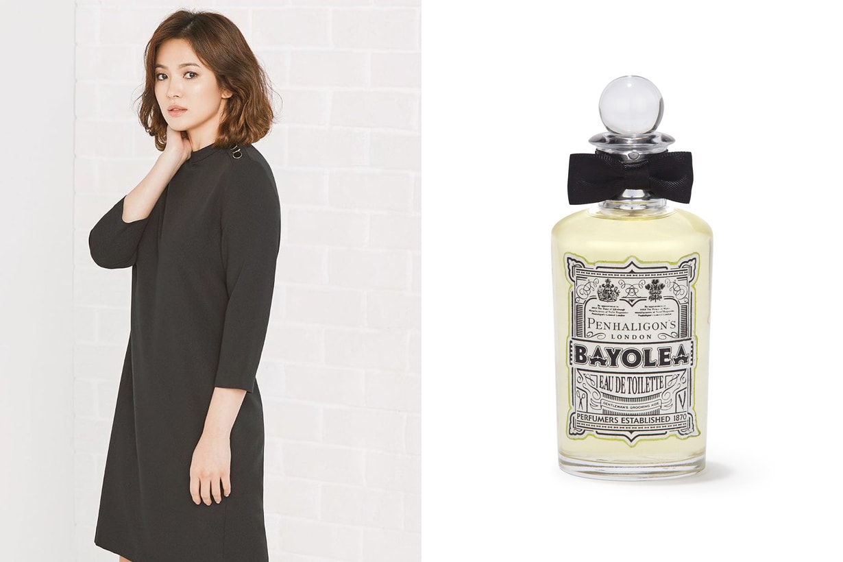 Korean Celebrities Favourite Perfume Song Hye Kyo Penhaligon's Ko Joon Hee Krystal Jo Malone London Yoona Issay Miyake Son Ke Jin Chloe