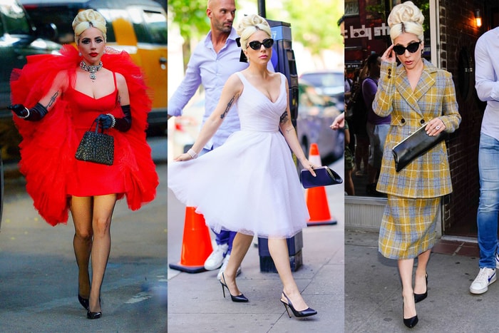 Lady Gaga 一日內換了 3 次不同的瘋狂造型！