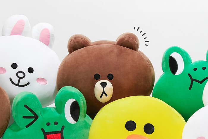 柔軟 Q 彈的質感讓人上癮!Line Friends 推出可愛巨型抱枕系列