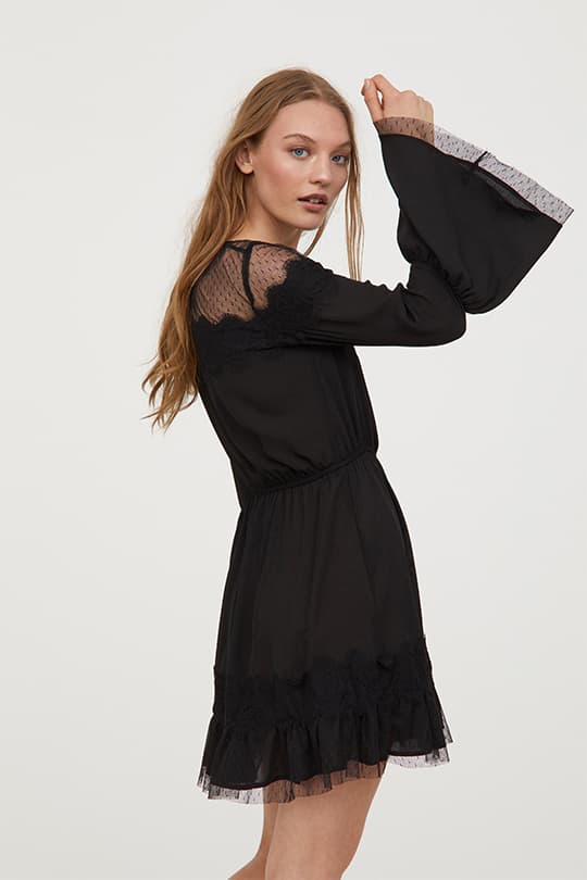 little black dress selection H&M
